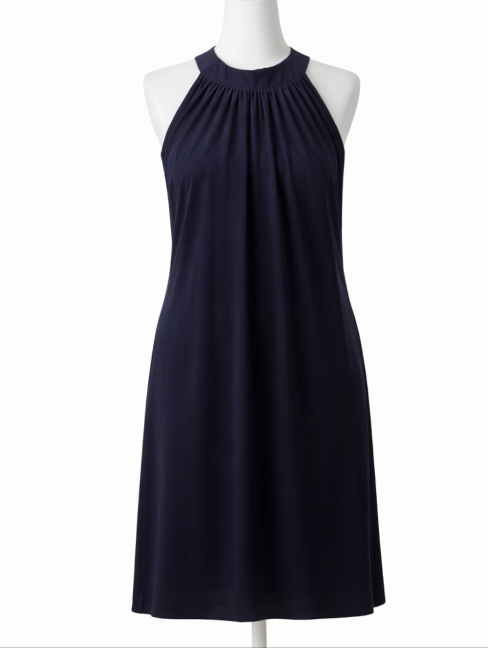 CALVIN KLEIN HALTER STYLE SHIFT DRESS - Picture 2 of 11
